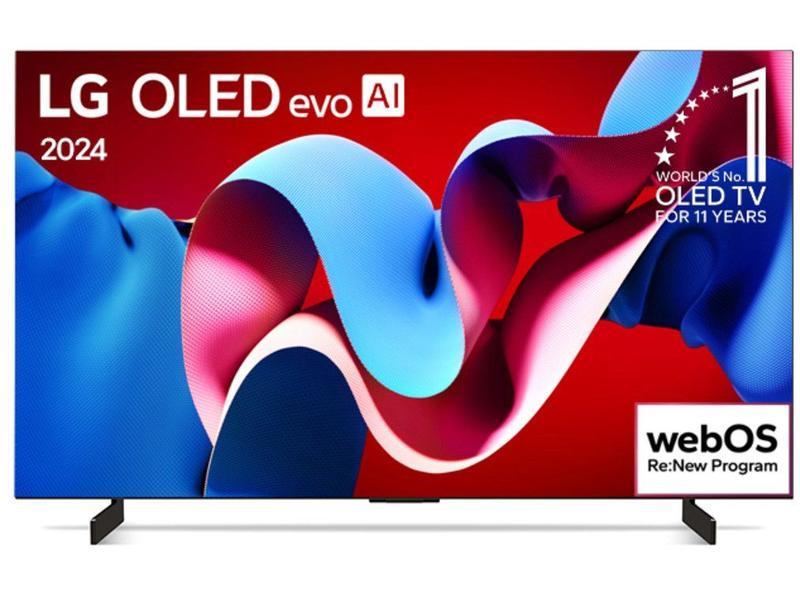 LG evo AI OLED42C5PJA 有機EL テレビ 42インチ 4K Smart TV LG OLED Evo AI C5 4K de 42 Polegadas 2025 - TV 4K Ultra